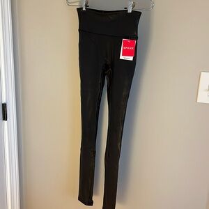 Spanx Faux Leather Leggings - NWT - size XS